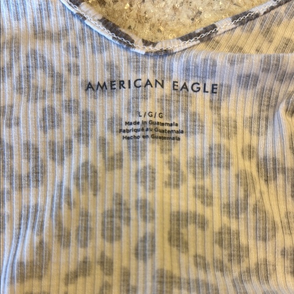 American Eagle Outfitters Black and Gray Bodysuit - Picture 4 of 4